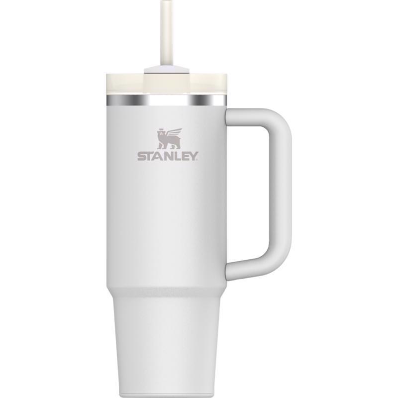 Quencher Stainless Steel White 30 Ounce Insulated Tumbler
