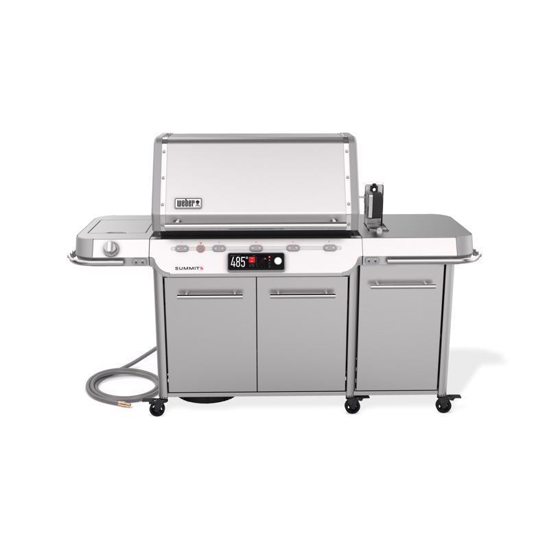 NEW! Summit Smart SX Natural Gas Grill, 93,000 BTU + Sear & Side Burners, Stainless Steel
