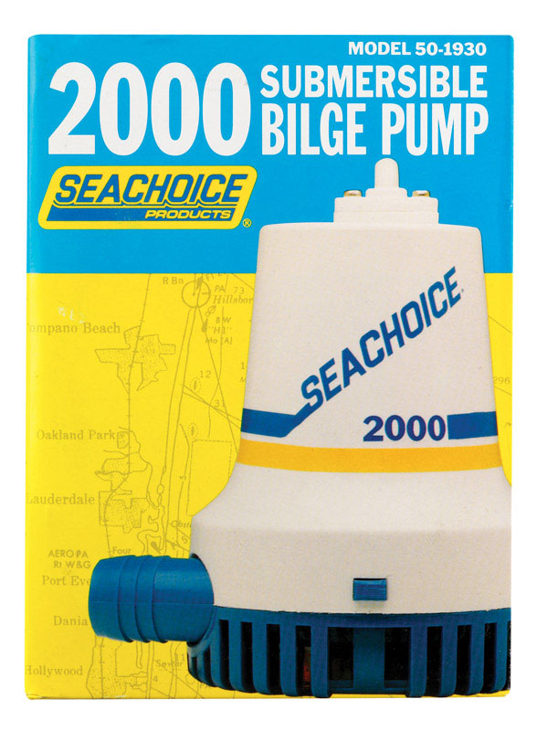 SEACHOICE进口代理批发 Seachoice 2000 gph 舱底泵 12 V