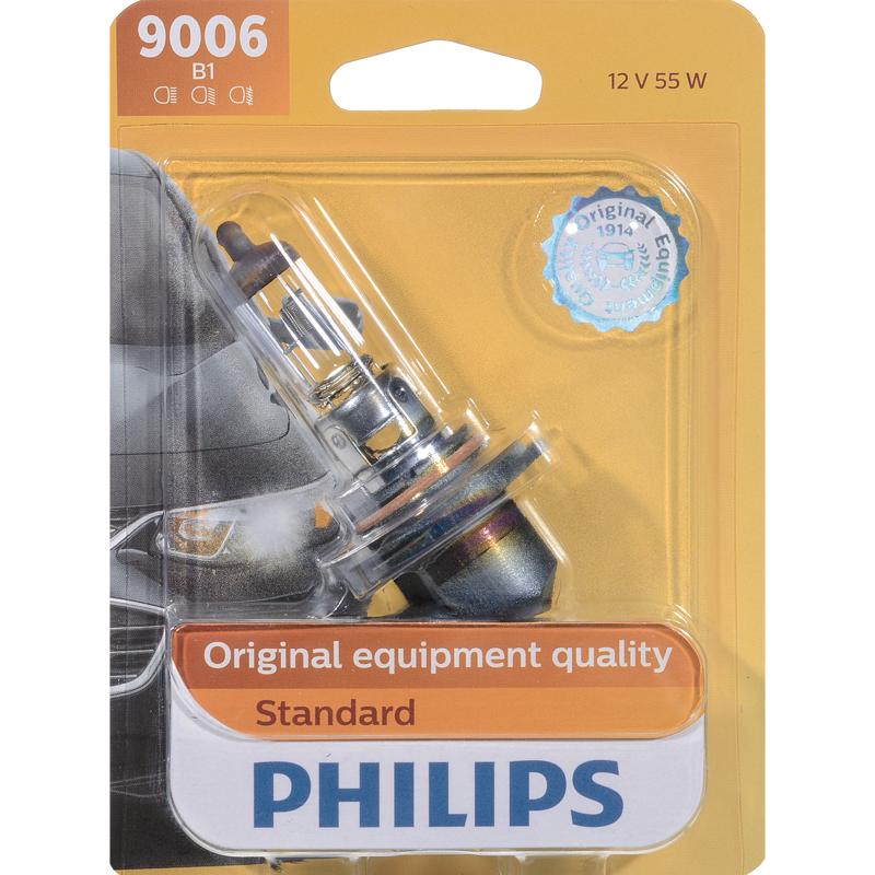 PHILIPS进口代理批发 飞利浦标准卤素近光汽车灯泡 9006B1