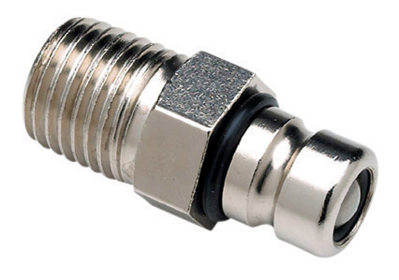 Seachoice Deluxe Fuel Connector For Chrysler Male 1/4 Npt Chrome Plated Brass