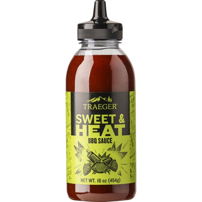 Sweet and Heat Barbecue Sauce, 16 Ounce Bottle