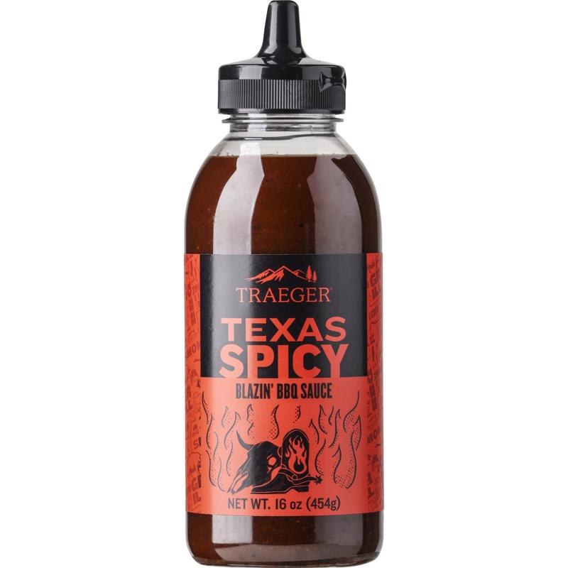 16 Oz. Texas Spicy Bbq Sauce - Peppery Heat For Grilling & Marinades