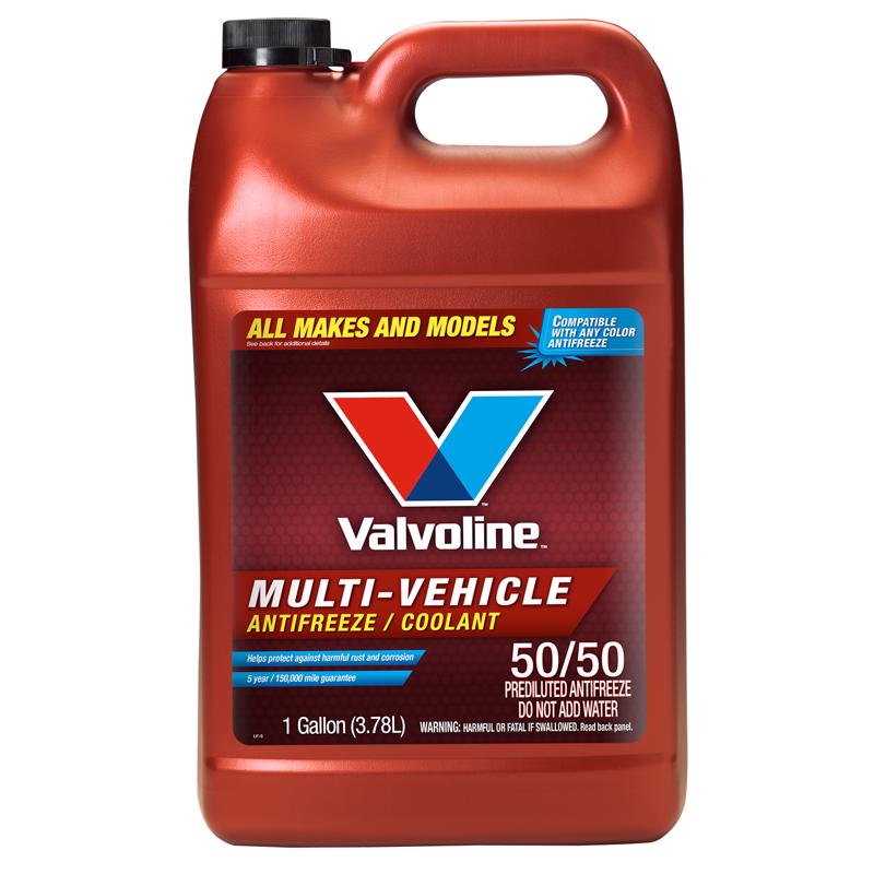 VALVOLINE进口代理批发 Valvoline Zerex 50/50 防冻液/冷却液 1 加仑