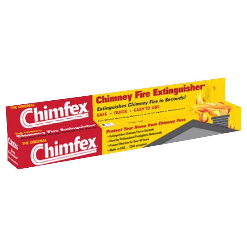 CHIMNEY FIRE STOP - PLASTIC RED BRICK进口代理批发 烟囱阻火器 Chimfex 1 件装家用灭火器