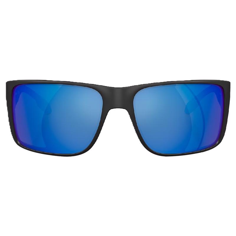Native Badlands Unisex Black Frame Blue Lens Polarized Sunglasses