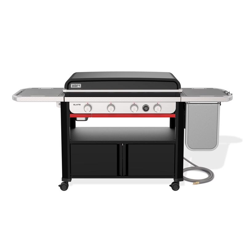Weber Slate 36" Rust-Resistant 4 Burner Natural Gas Outdoor Griddle Black
