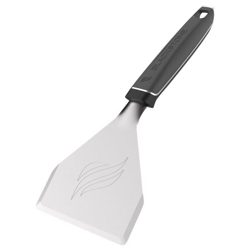 Blackstone Plastic/Stainless Steel Black/Silver Angled Scraper 1 pk