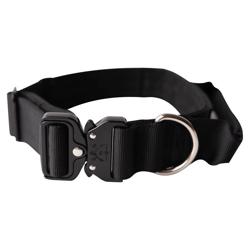 Operation Good Boy Tactical Black Nylon Dog Adjustable Collar