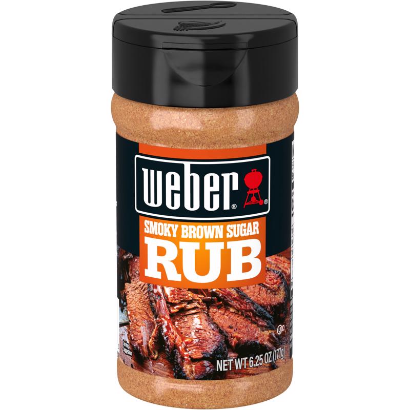 Weber Smoky Brown Sugar BBQ Rub 6.25 oz