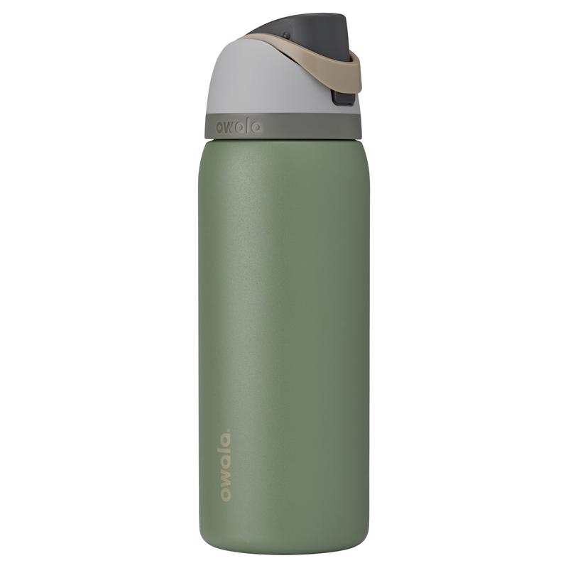 Owala FreeSip 32 fl. oz. Green House BPA Free Water Bottle with Spout Lid