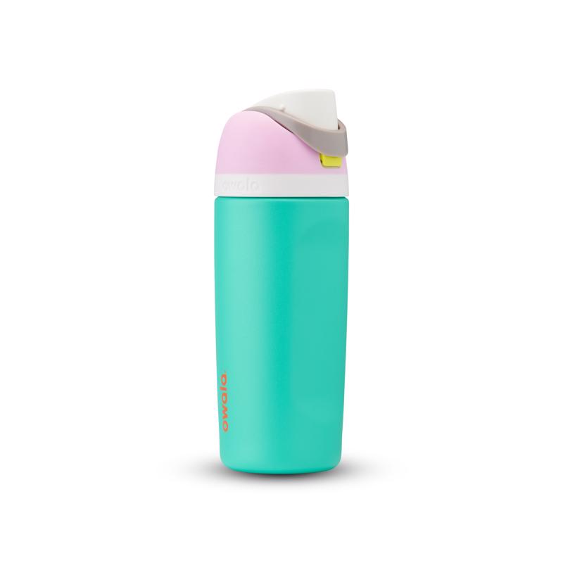 Owala FreeSip Kids 16 fl. oz. Make Waves BPA Free Water Bottle with Spout Lid