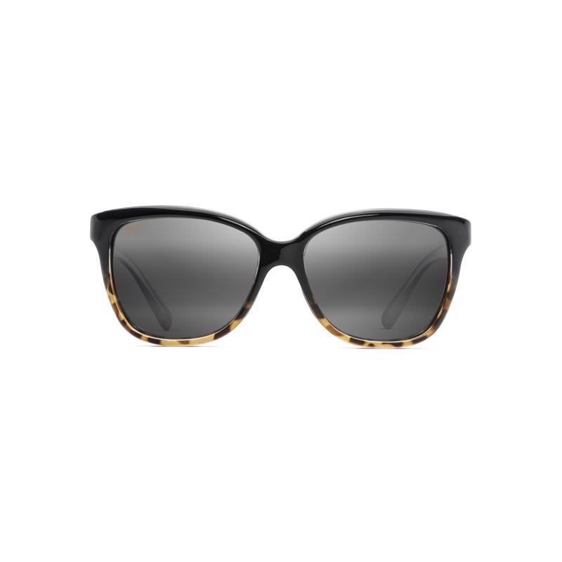 Women's Starfish Polarized Cat-eye Sunglasses - Black/tortoise - 56mm