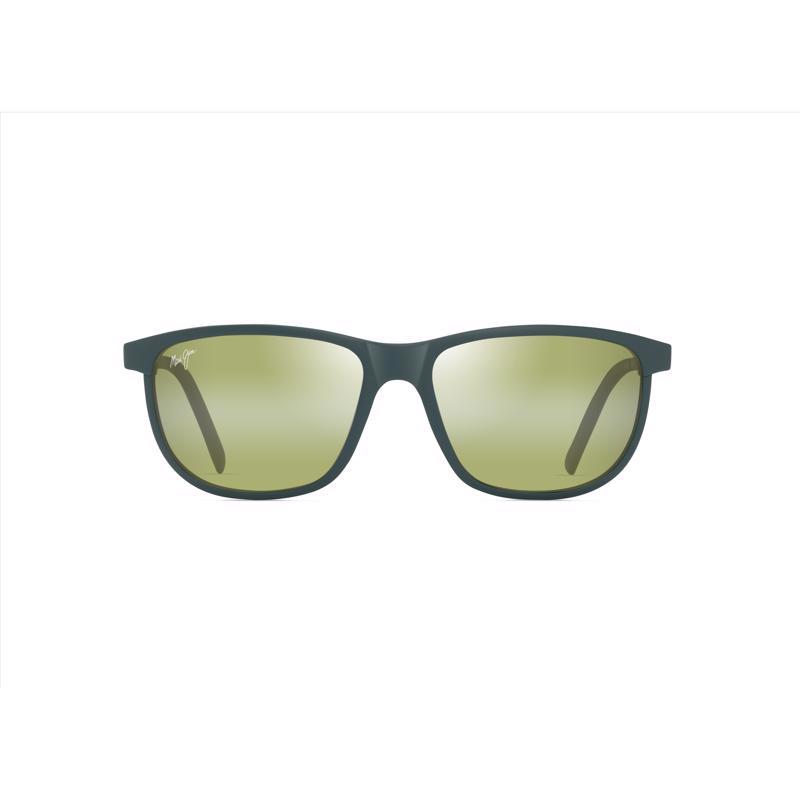 Maui Jim Lele Kawa Unisex Matte Dark Military Green Frame Maui HT Lens Polarized Sunglasses
