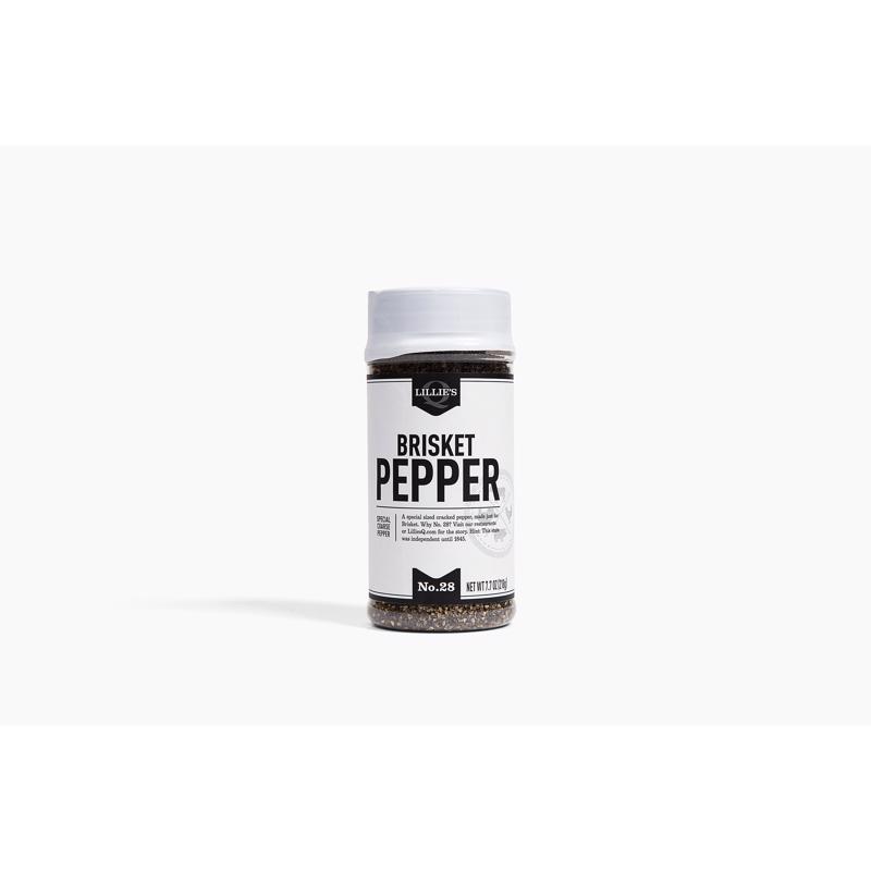 Lillie's Q Brisket Pepper Seasoning Rub 7.7 oz