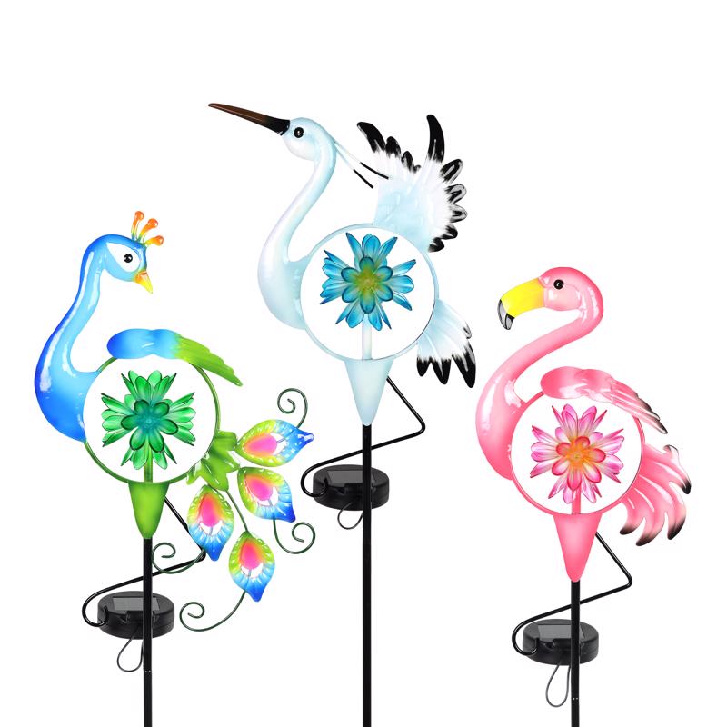Exhart Assorted Metal 36 in. H Yard Stake