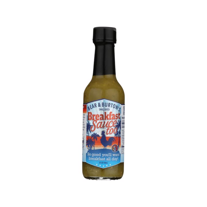 Bear & Burton's Breakfast Sauce Verde Hot Sauce 5 oz