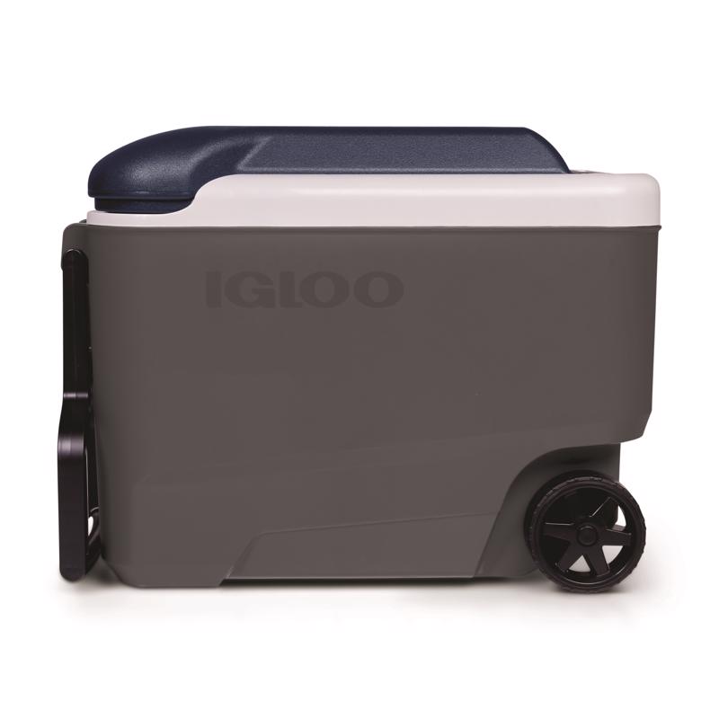 IGLOO进口代理批发 Igloo MaxCold 灰色 40 夸脱滚筒冷却器