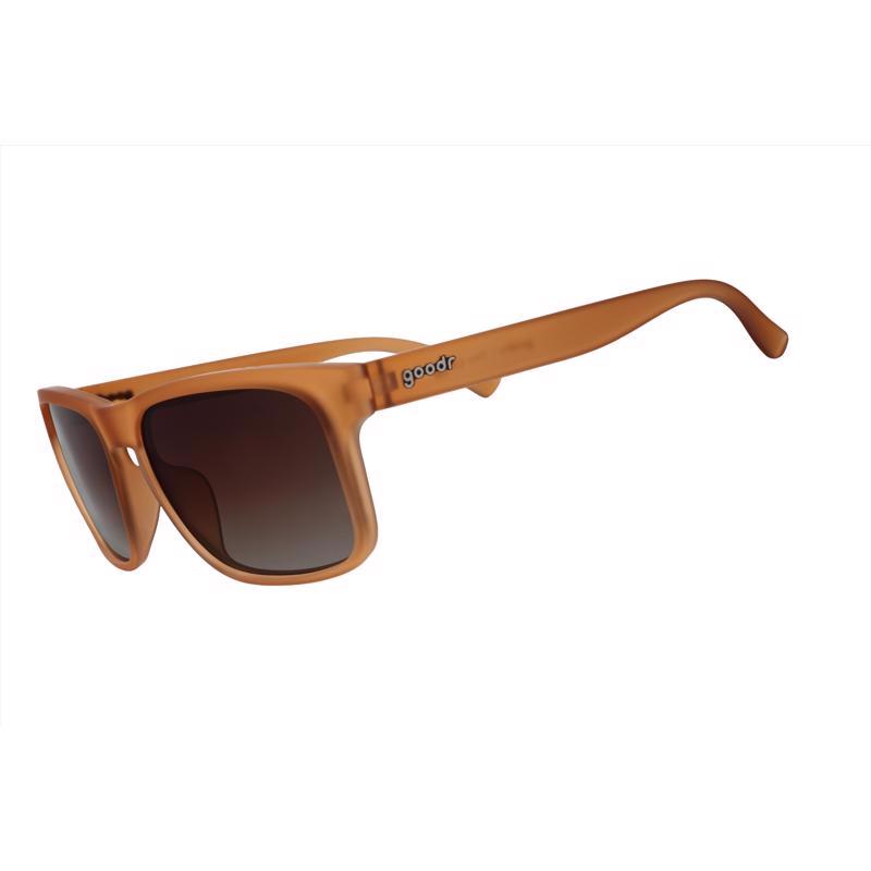 goodr Grand G - Cashmere Corporate Camo Unisex Brown Frame Brown Lens Polarized Sunglasses