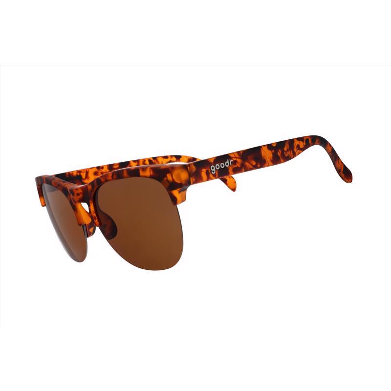 goodr Avant G - Positively Cosmopolitan Unisex Brown Frame Brown Lens Polarized Sunglasses