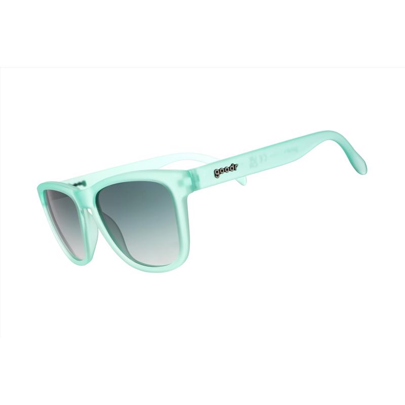 goodr OG - Dinner Mint Debauchery Unisex Green Frame Green Lens Sunglasses