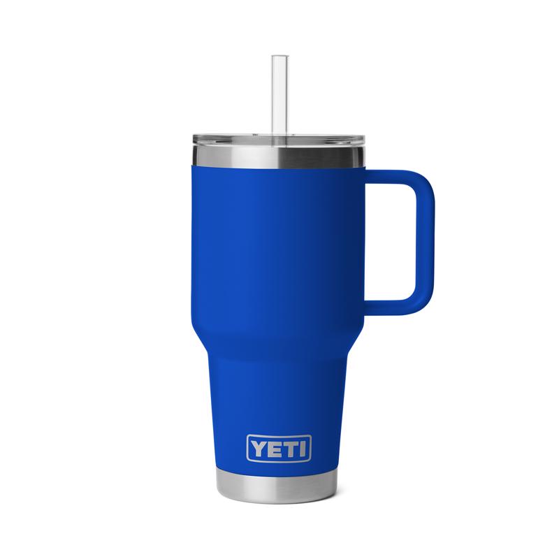 YETI Rambler 35 oz Royal Blue BPA Free 2.0 Straw Mug