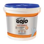 GOJO进口代理批发 Gojo Fast Towels 柑橘香味湿巾