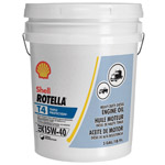 酷牌库|商品详情-SHELL ROTELLA进口代理批发 Shell Rotella 15W-40 柴油重型发动机油 5 加仑 1 包