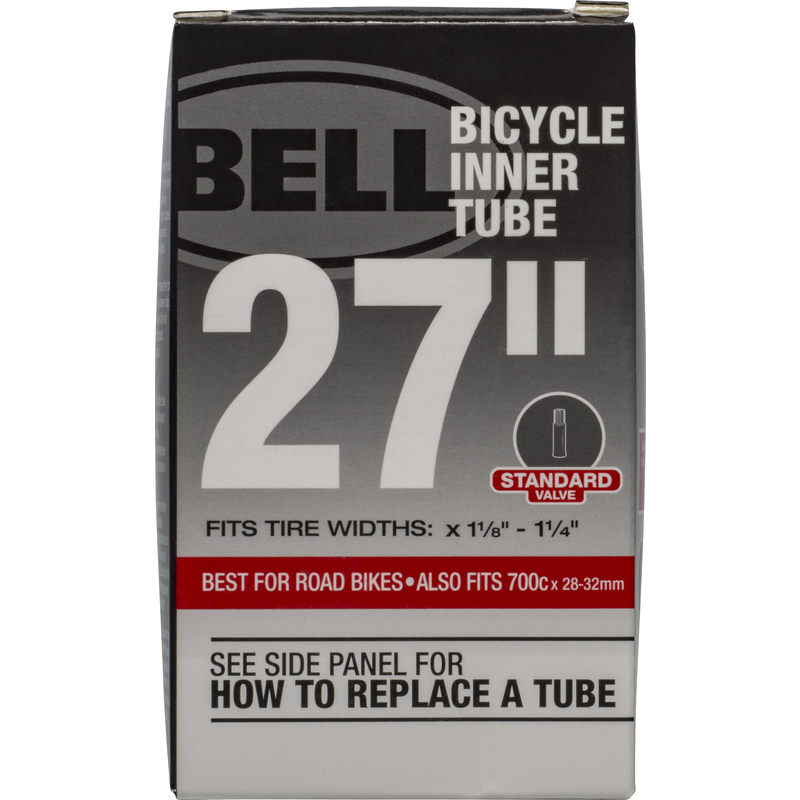 Bell Sports 27 in. Rubber Bicycle Inner Tube 1 pk PETER S HARDWARE CENTER