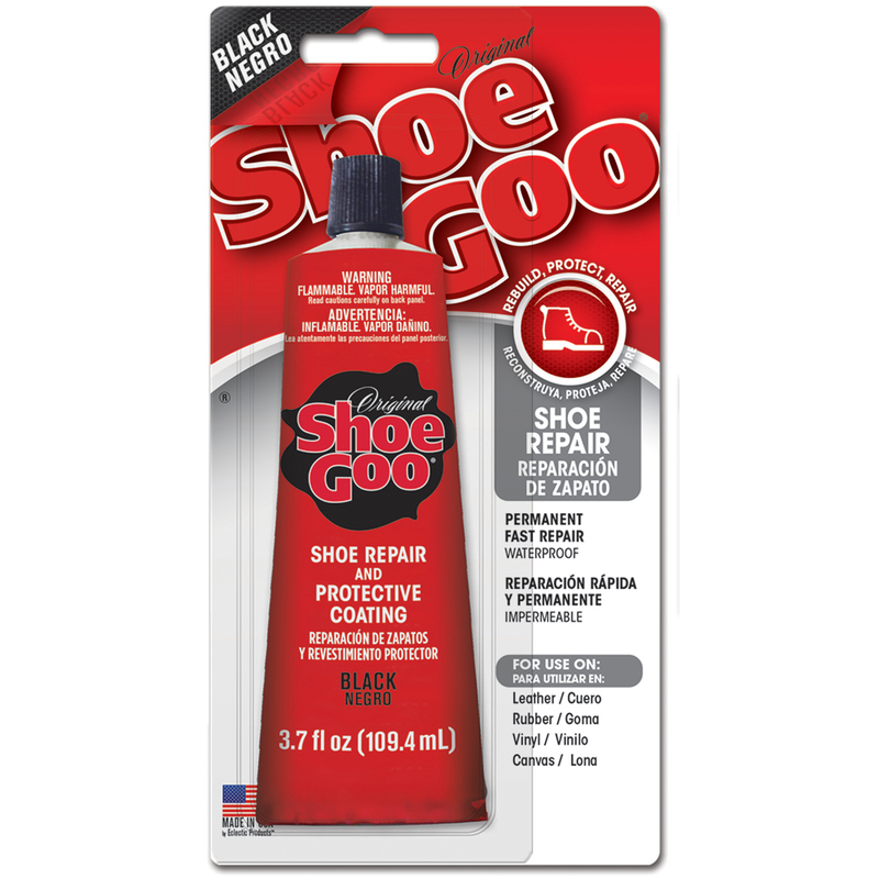 SHOE GOO进口代理批发 Shoe Goo 黑色鞋子修复和保护涂层 3.7 盎司