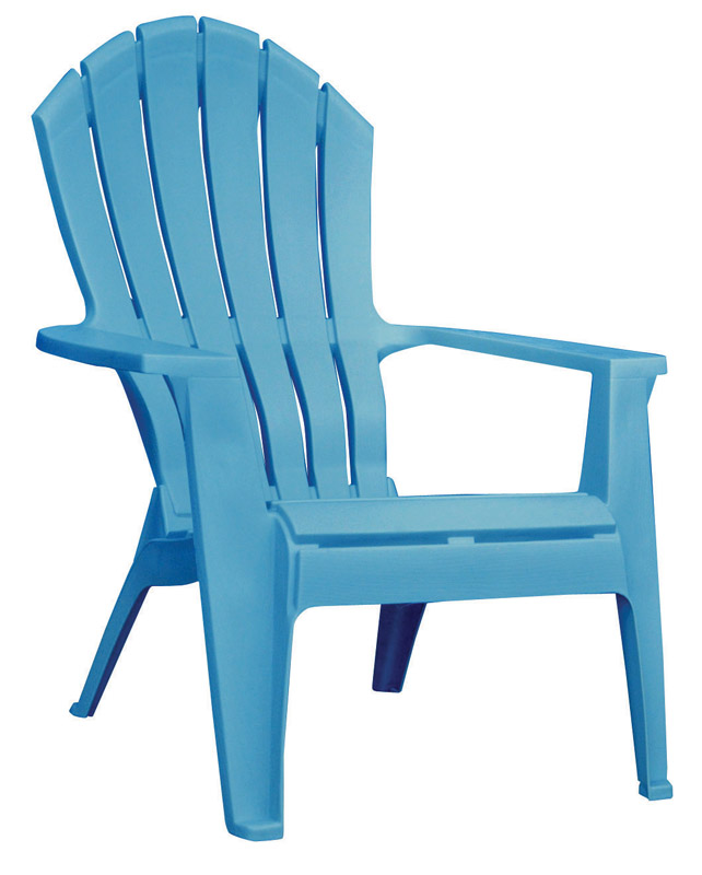 Adams realcomfort teal polypropylene frame adirondack chair discount