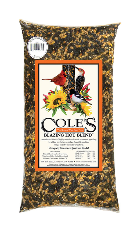 Cole's Blazing Hot Blend Wild Bird Food 10 lb