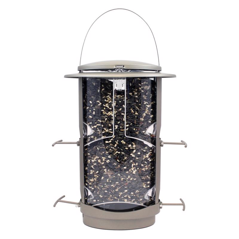 Squirrel‑Proof X‑1 Outdoor Bird Feeder – Weather‑Resistant Metal Design