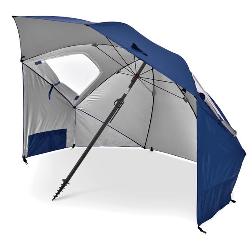 SPORT-BRELLA进口代理批发 Sport-Brella 8 英尺可倾斜蓝色运动伞