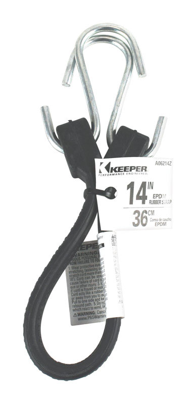 KEEPER进口代理批发 Keeper 黑色防水布带 14 英寸长 1 个/包