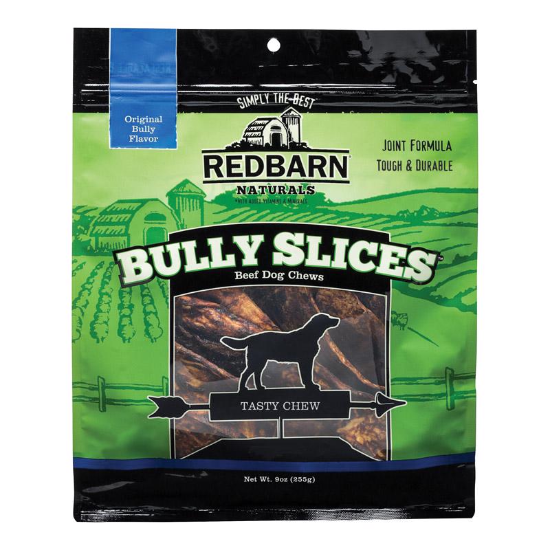 REDBARN进口代理批发 Redbarn Bully 切片所有尺寸狗所有年龄段生皮片牛肉 3 英寸长 1 包