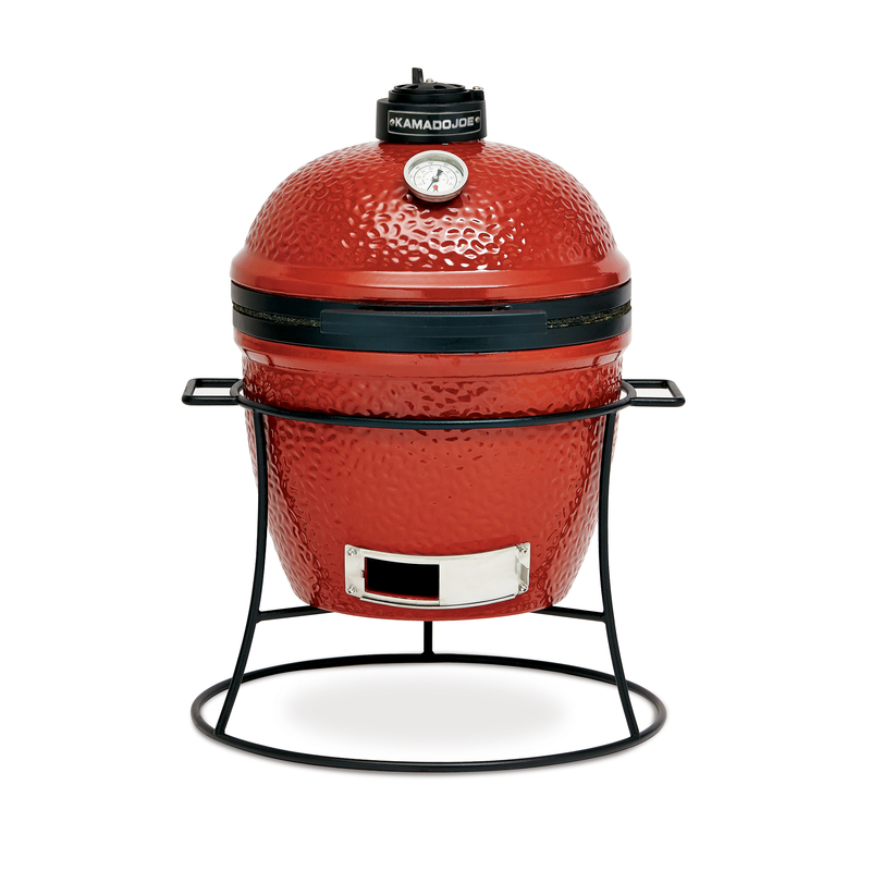 酷牌库|商品详情-KAMADO JOE进口代理批发 Kamado Joe 13.5 英寸 Joe Jr. 木炭 Kamado 烤架和吸烟者红色