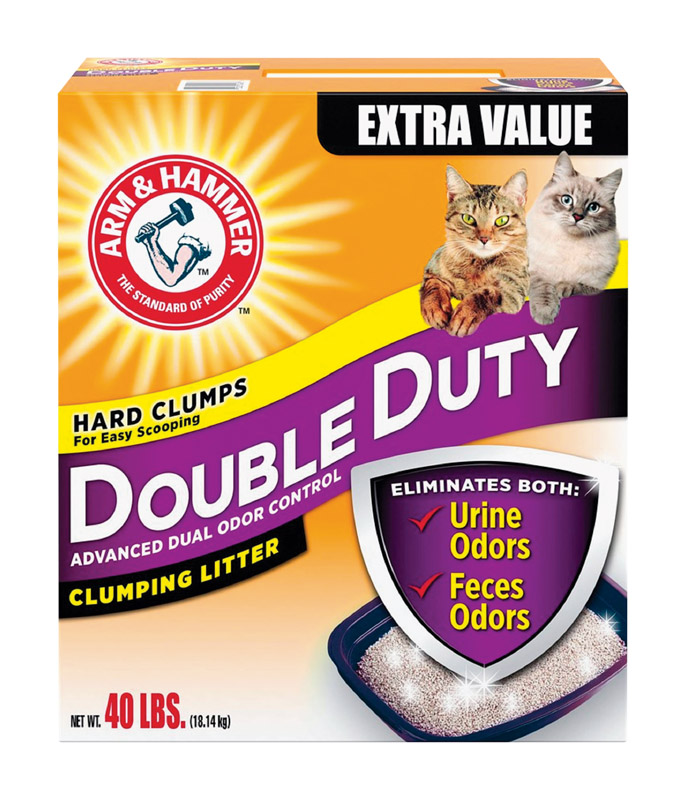 ARM & HAMMER进口代理批发 Arm & Hammer 清新洁净香味猫砂 40 磅