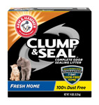 ARM & HAMMER进口代理批发 Arm & Hammer Clump & Seal 清新洁净香味猫砂 14 磅