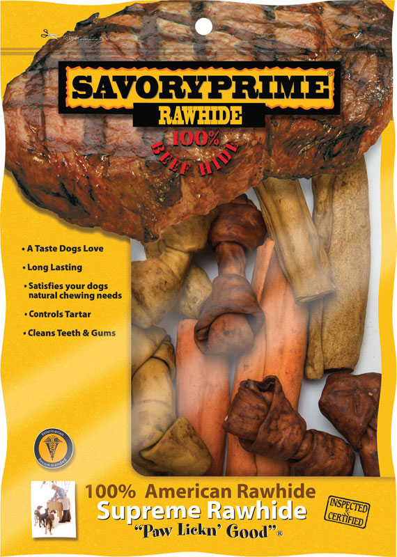 SAVORY PRIME进口代理批发 Savory Prime 所有尺寸狗成年生皮骨牛肉 1 包