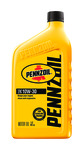 PENNZOIL进口代理批发 Pennzoil 10W-30 4 循环多级机油 1 夸脱 1 包