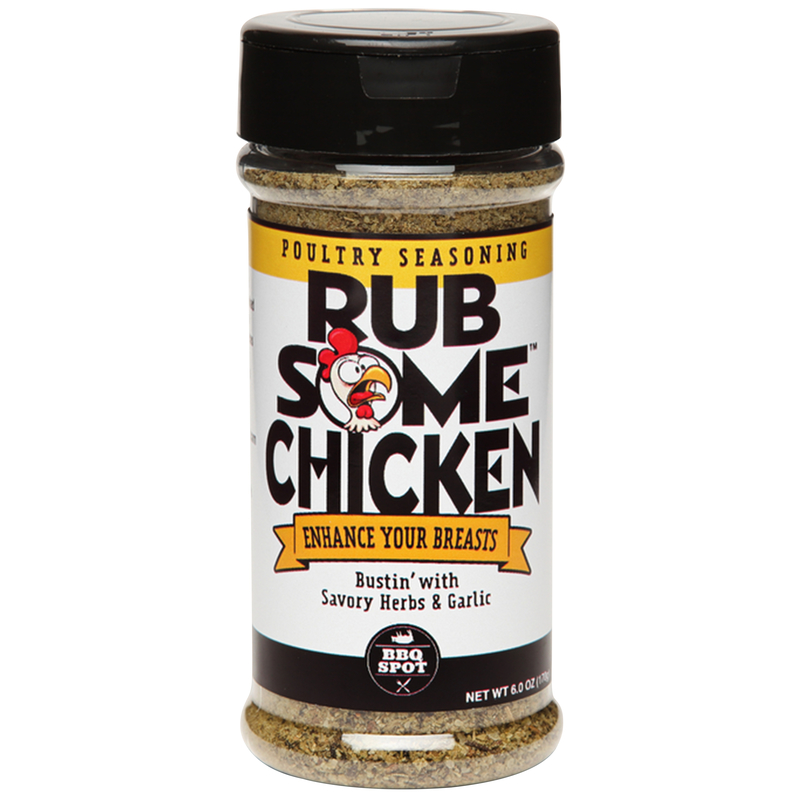 RUB SOME CHICKEN进口代理批发 Rub Some Chicken 美味香草和大蒜调味料 Rub 6 盎司