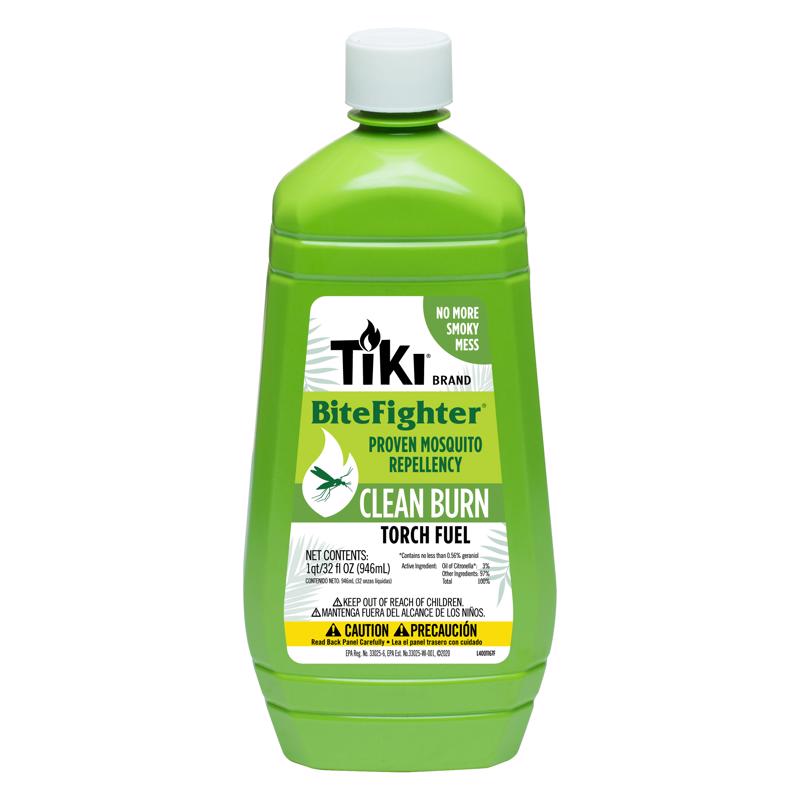 TIKI进口代理批发 TIKI Clean Burn BiteFighter Clean Burn 火炬燃料 32 盎司