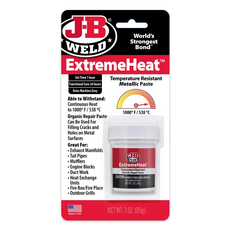 J-B WELD进口代理批发 JB Weld ExtremeHeat 高强度汽车胶粘剂 3 盎司