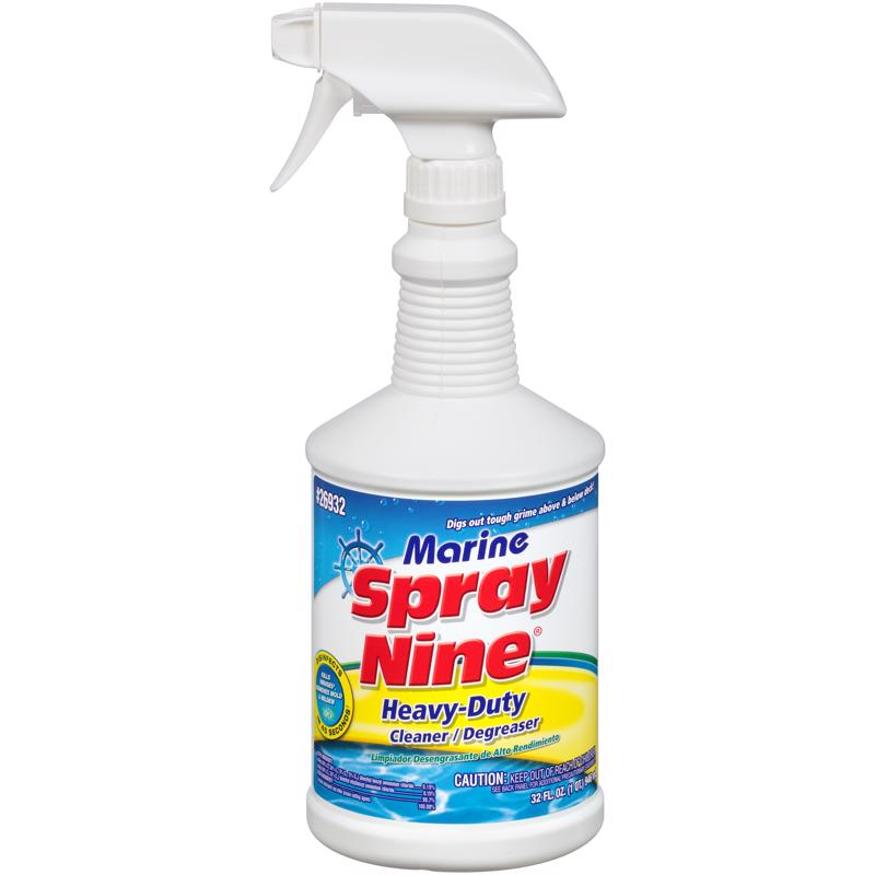 SPRAY NINE进口代理批发 Spray Nine Marine 无味清洁消毒剂 32 盎司 1 包