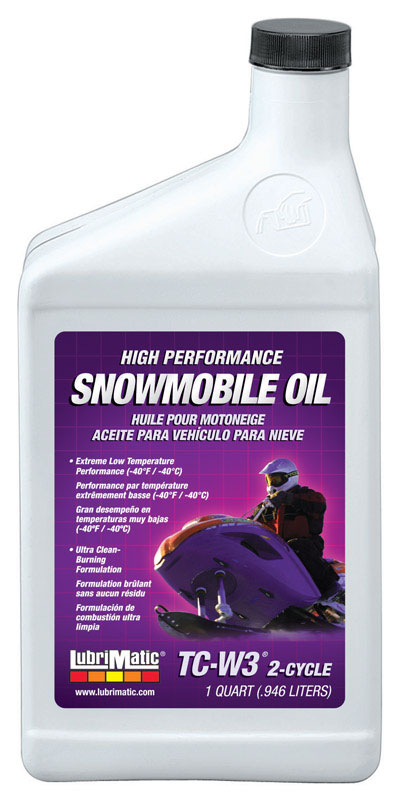Lubrimatic TC‑W3 2‑Stroke Snowmobile Engine Oil – 1 Quart
