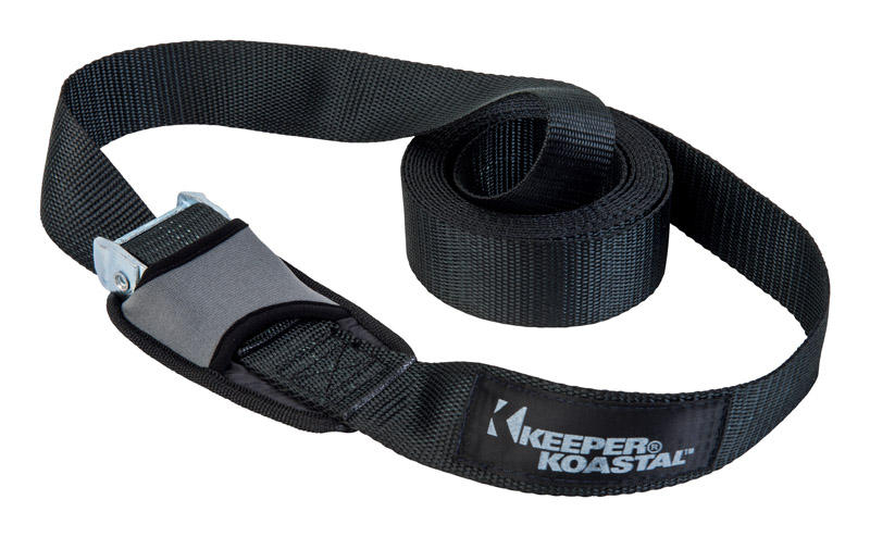 KEEPER进口代理批发 Keeper Koastal 1.5 英寸宽 X 12 英尺长黑色货物带 300 磅 1 包