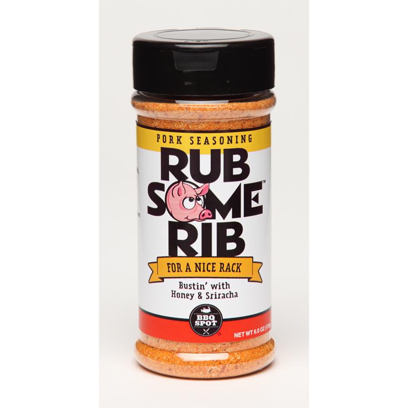 RUB SOME RIB进口代理批发 Rub Some Rib Honey & Sriracha Seasoning Rub 6.2 盎司