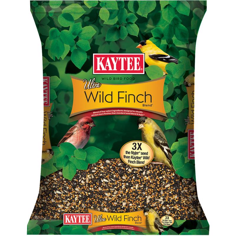 KAYTEE进口代理批发 Kaytee Ultra Wild Finch 混合野生鸟类/家禽 Nyjer Seed 野生鸟类食品 5 磅