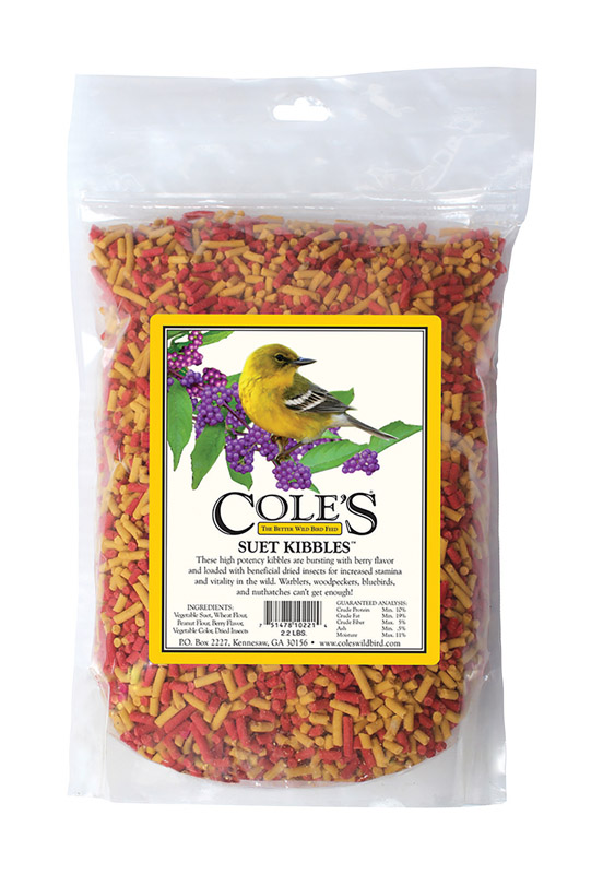 COLE'S进口代理批发 Cole's 板油粗磨什锦物种维生素和矿物质野生鸟类食品 2.2 磅